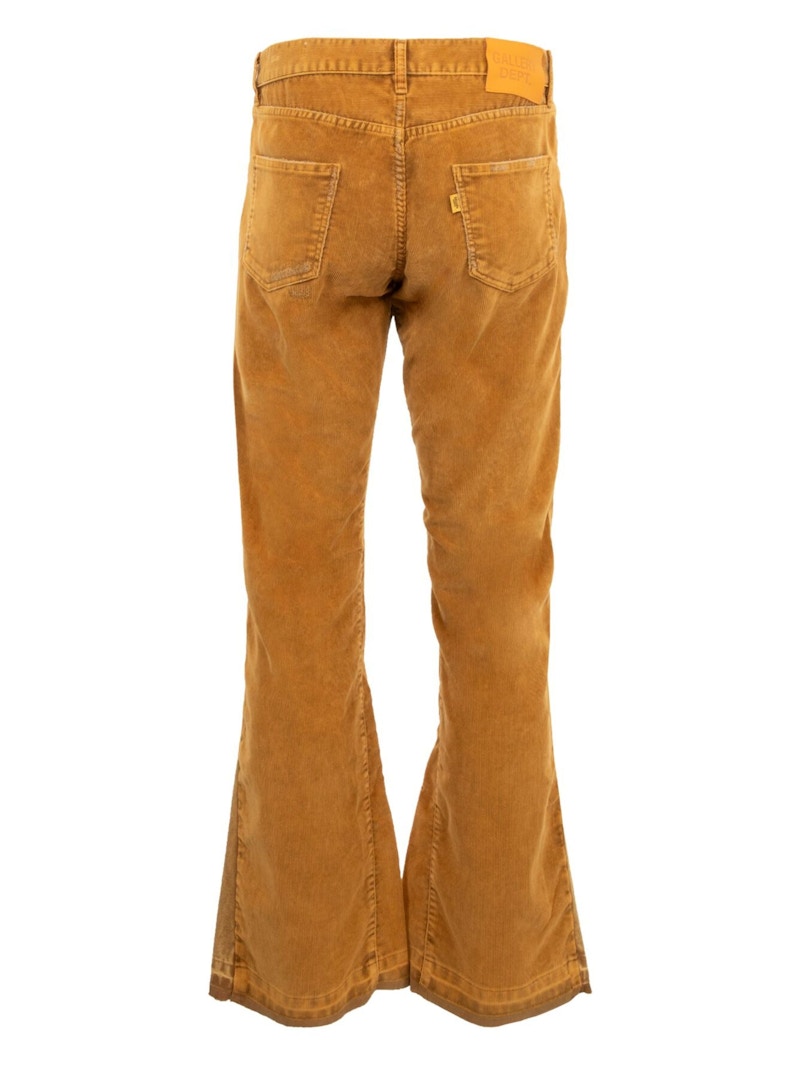 Gallery Dept. Corduroy La Flare Pants Golden Brown