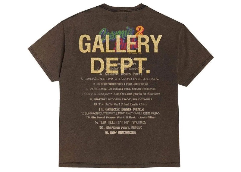 Gallery Dept. Cosmic Suite 2 Limited T-Shirt Vintage Black