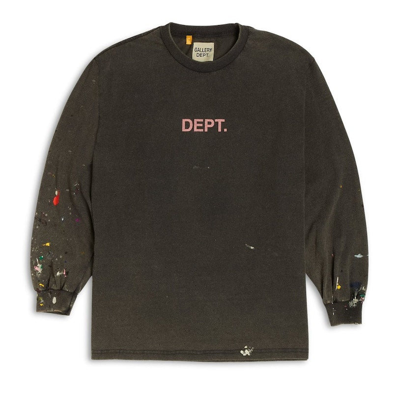 Gallery Dept. DEPT. Painted L/S T-shirt Black