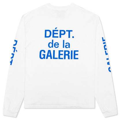 Gallery Dept. French Collector L/S Tee White Blue
