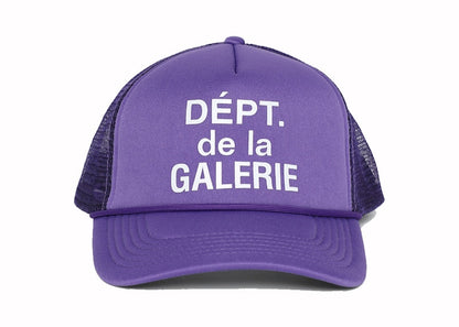 Gallery Dept. French Logo Trucker Hat Flo Purple