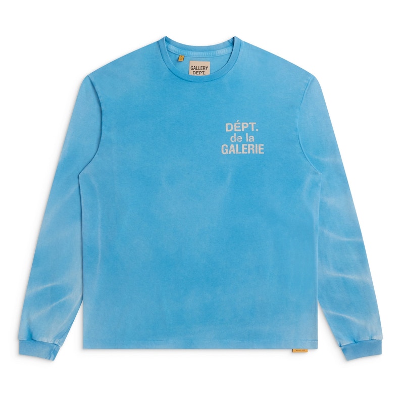 Gallery Dept. French Longsleeve T-shirt Cyan