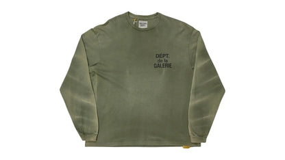 Gallery Dept. French Longsleeve T-shirt Olive