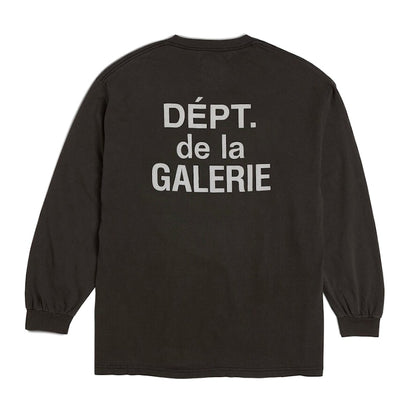 Gallery Dept. French Souvenir L/S T-Shirt Black
