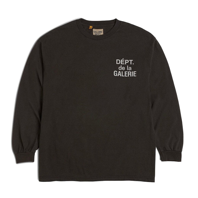 Gallery Dept. French Souvenir L/S T-Shirt Black