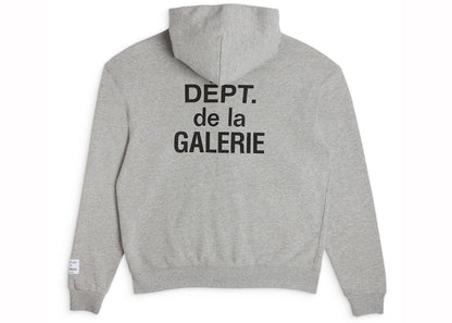 Gallery Dept. French Zip Hoodie Heather Grey