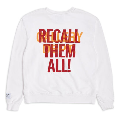 Gallery Dept. G Ball Crewneck Sweatshirt White