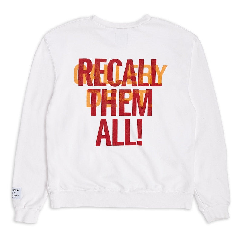 Gallery Dept. G Ball Crewneck Sweatshirt White