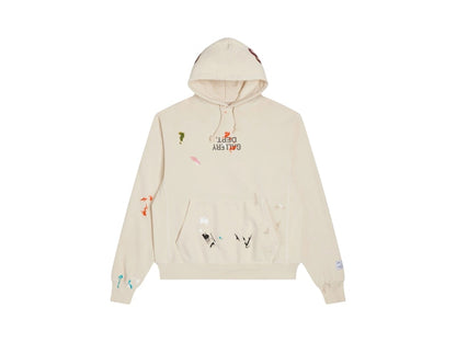 Gallery Dept. G-Patch Fucked Up Logo Hoodie Cream