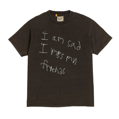Gallery Dept. I Am Sad S/S T-Shirt Black