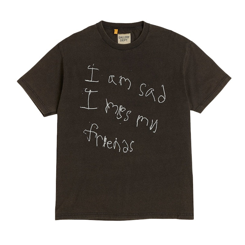 Gallery Dept. I Am Sad S/S T-Shirt Black