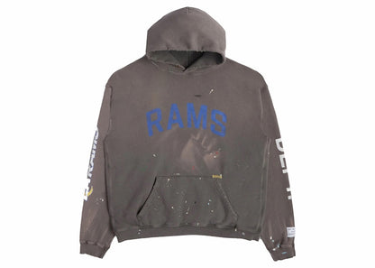 Gallery Dept. LA Rams 90's Vintage Hoodie Washed Black