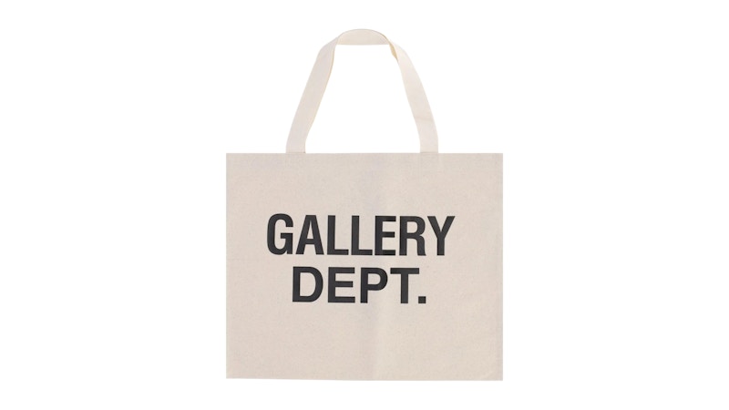 Gallery Dept. Logo Print Tote Bag Beige