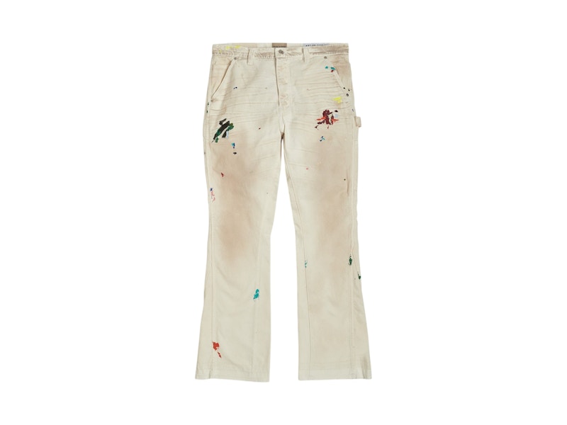 Gallery Dept. Painted Carpenter Flare Pant Natural