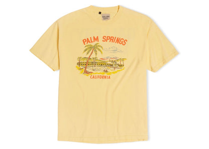 Gallery Dept. Palm Springs T-Shirt Yellow