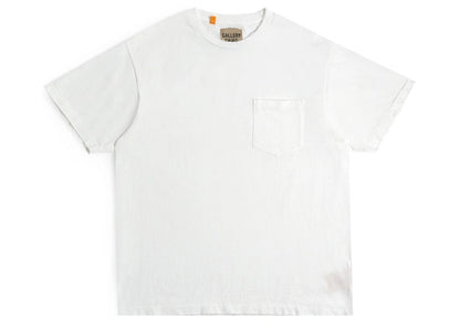 Gallery Dept. Plain Vintage Pocket T-Shirt White
