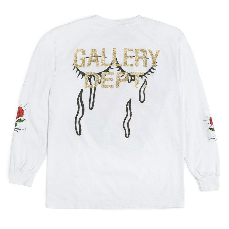 Gallery Dept. Puzzle Heart L/S Tee White