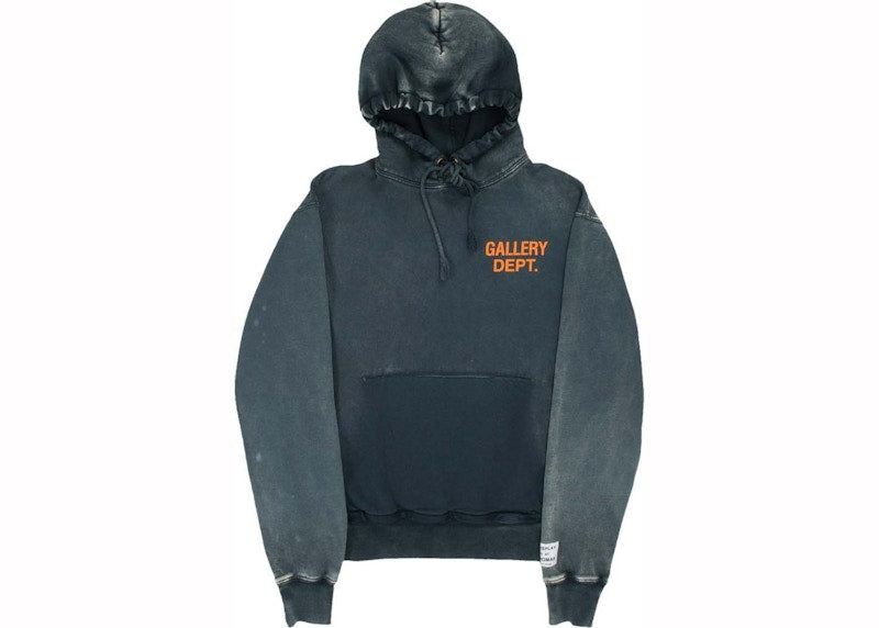 Gallery Dept. Reversible French Logo Hoodie Black