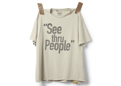 Gallery Dept. See Thru People Tee Archival White
