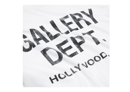Gallery Dept. Souvenir T-Shirt White Black