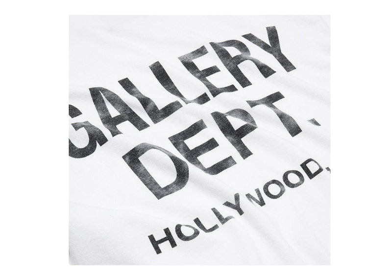 Gallery Dept. Souvenir T-Shirt White Black