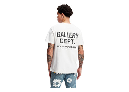 Gallery Dept. Souvenir T-Shirt White Black