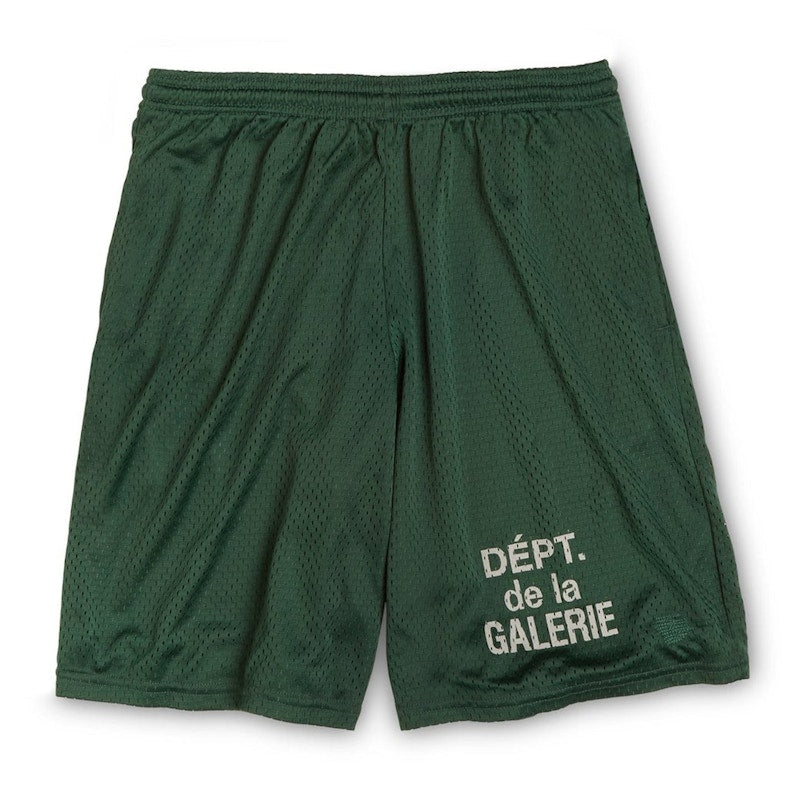 Gallery Dept. Studio English Logo Gym Shorts Green