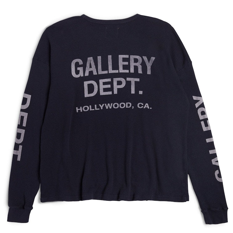 Gallery Dept. Thermal L/S T-shirt Black