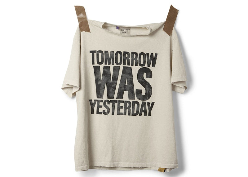 Gallery Dept. Tomorrow Was Yesterday Tee Archival White