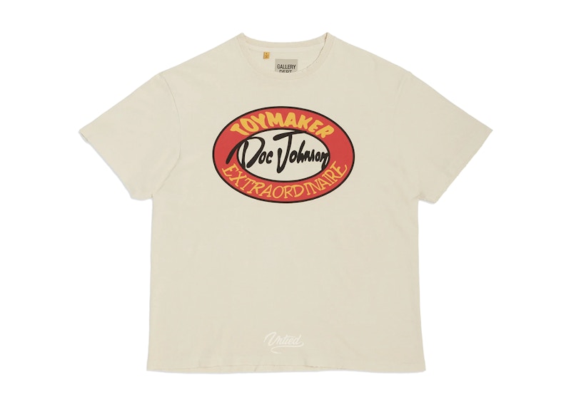 Gallery Dept. Toymaker Doc Johnson Tee Antique White/Cream
