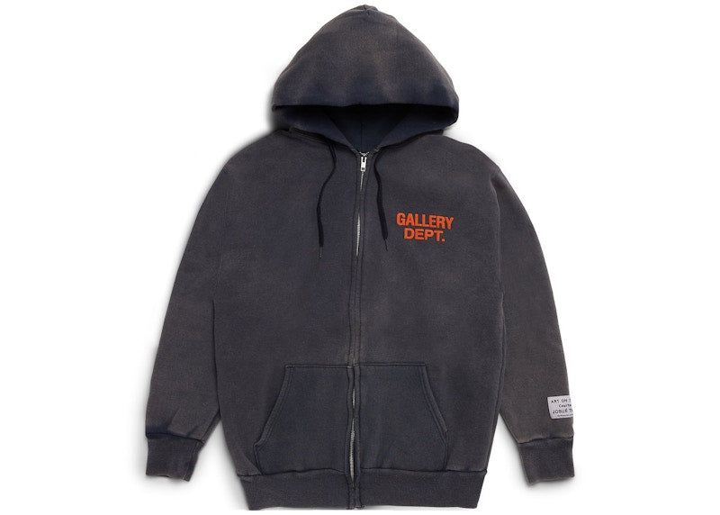 Gallery Dept. Vintage Full Zip Hoodie Navy