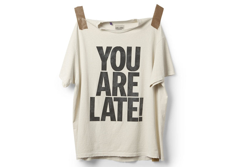 Gallery Dept. You Are Late Tee Archival White