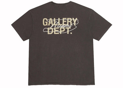 Gallery Dept. x Miami International Autodrone "Miami Grand Prix" Auction Tee Vintage Black