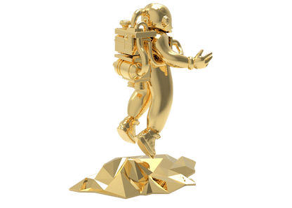 Ganga x NTWRK NOMAD 2.0 Figure Gold