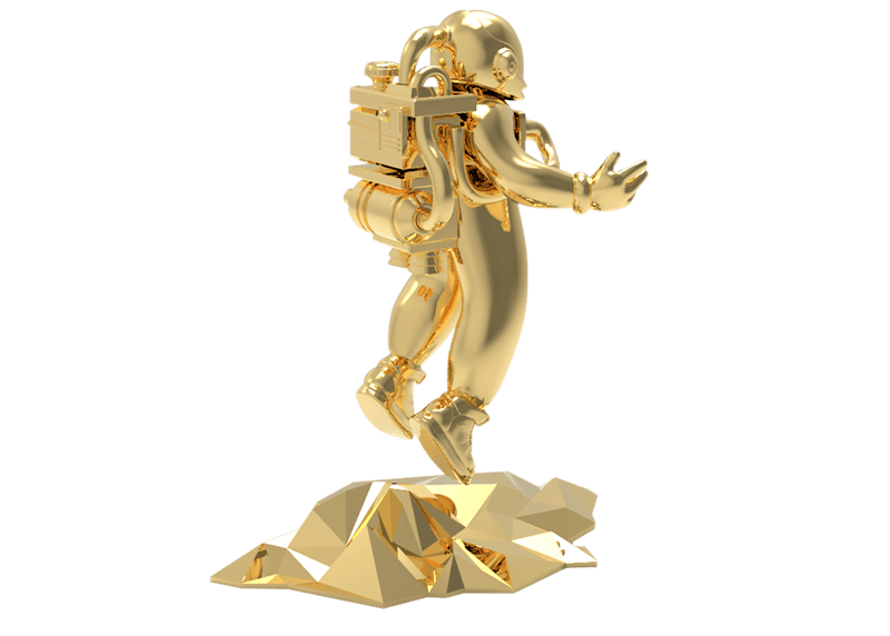 Ganga x NTWRK NOMAD 2.0 Figure Gold