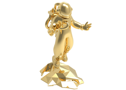 Ganga x NTWRK NOMAD 2.0 Figure Gold