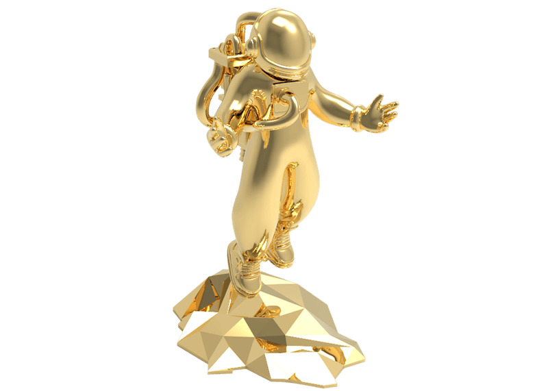 Ganga x NTWRK NOMAD 2.0 Figure Gold