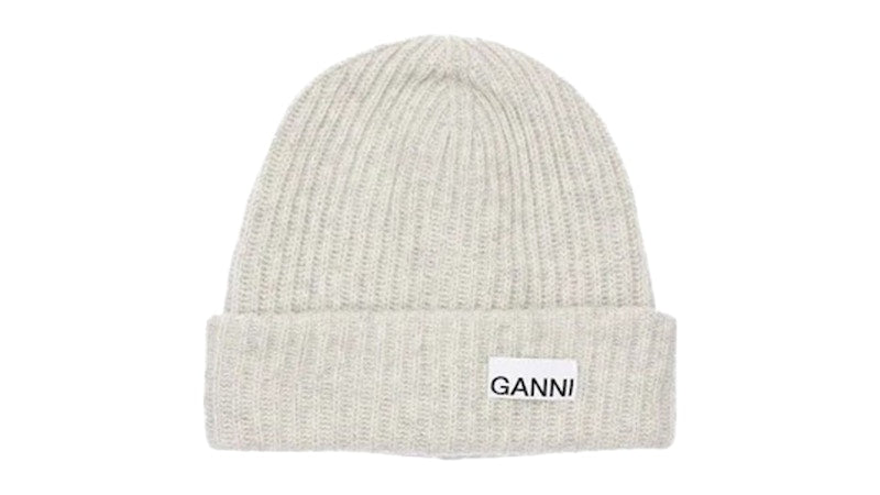 Ganni Recycled Wool Beanie Beanie paloma melange