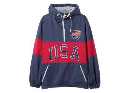 Gap Team USA Oversized Anorak Jacket Navy