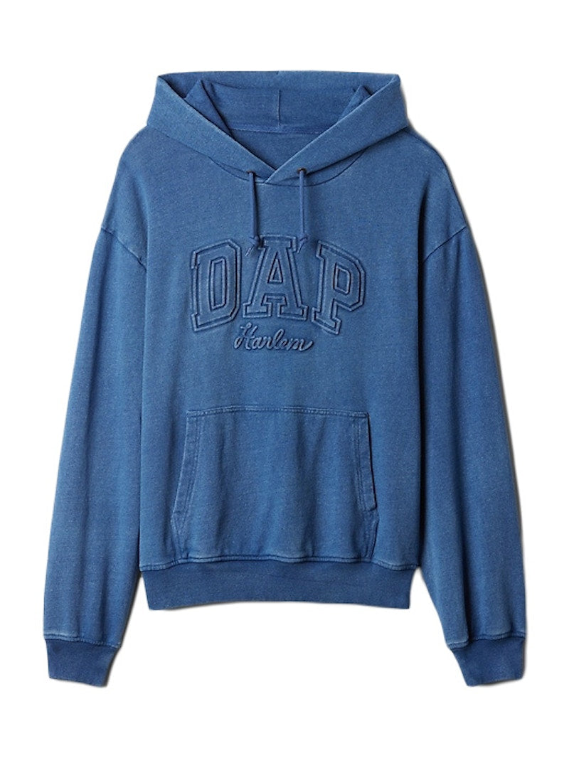 Gap x DAP Denim Logo Hoodie Light Indigo