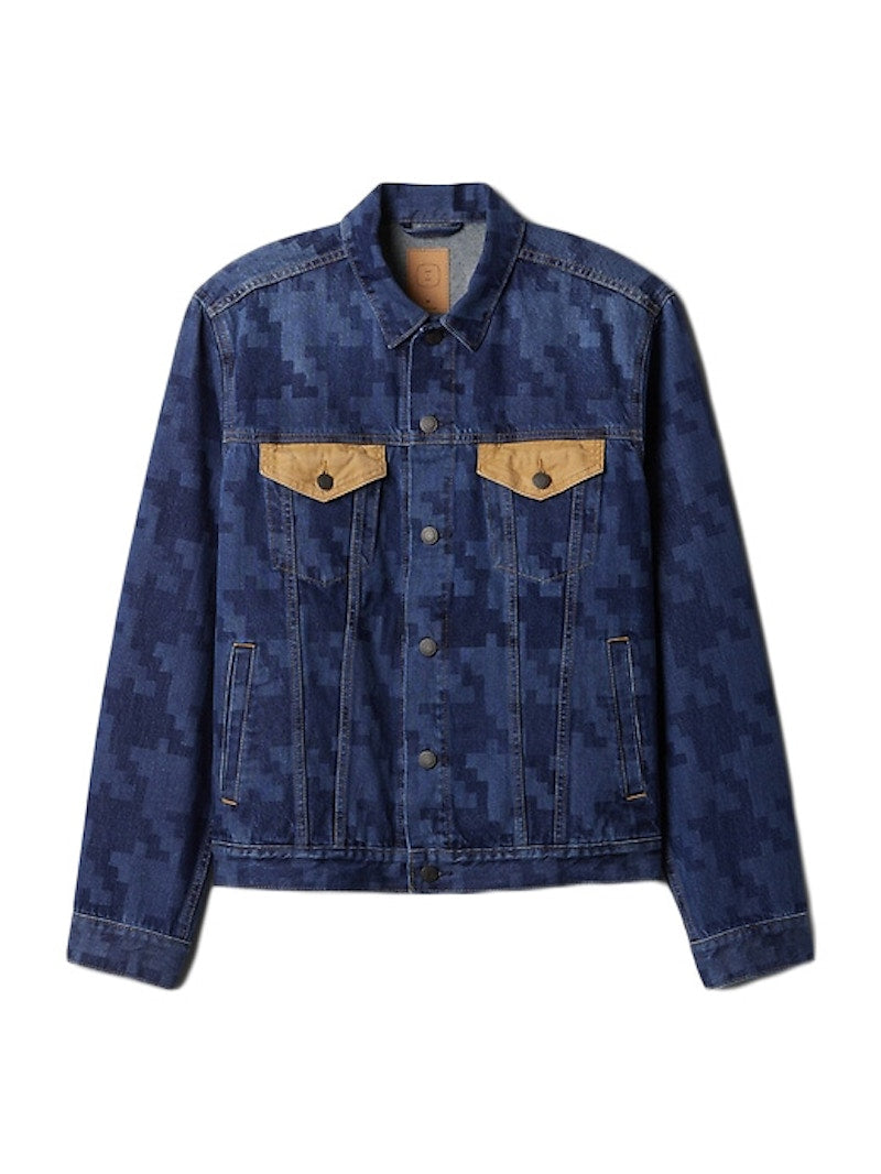 Gap x DAP Organic Cotton Icon Denim Jacket Dark Indigo