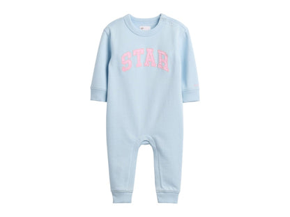 Gap x Sandy Liang Women's Baby VintageSoft Logo One-Piece Harbor Blue