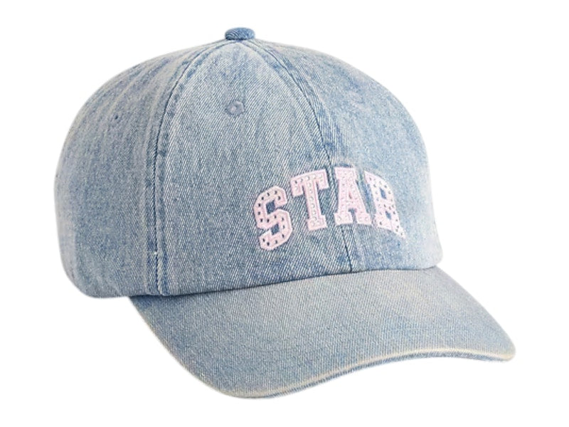 Gap x Sandy Liang Logo Baseball Hat Medium Wash