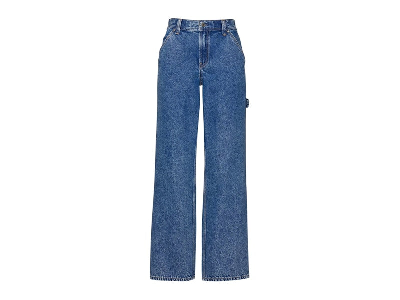 Gap x Sandy Liang Women's Low Rise ‘90s Loose Carpenter Jeans Serena Blue