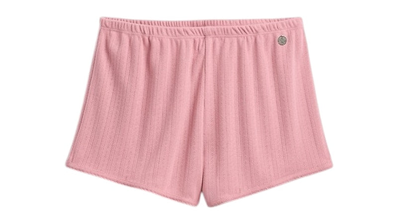 Gap x Summer Fridays Pointelle PJ Shorts Pure Pink