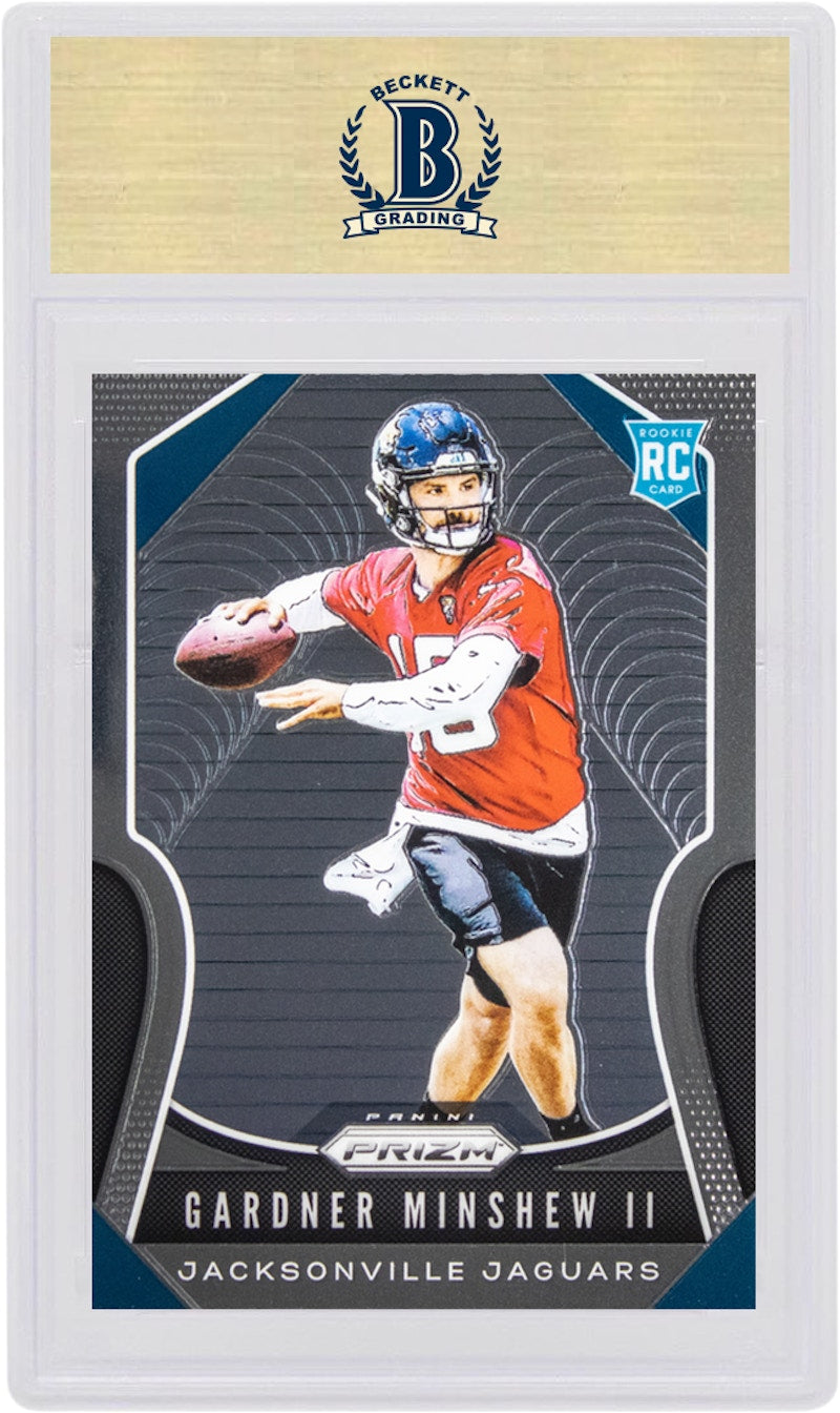 Gardner Minshew II 2019 Panini Prizm Rookie #322 (PSA or BGS Graded)