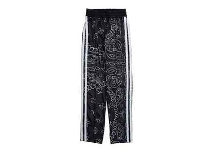 Garment Workshop Bandana Paisley Hidden Zip Pants Black