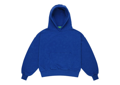 Garment Workshop Bandana Stonewashed Double Layer Hoodie Royal Blue