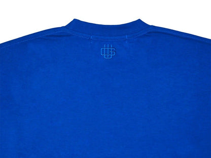 Garment Workshop Berlin Pop-Up Classic Boxy Fit Cotton Tee Blue Royal