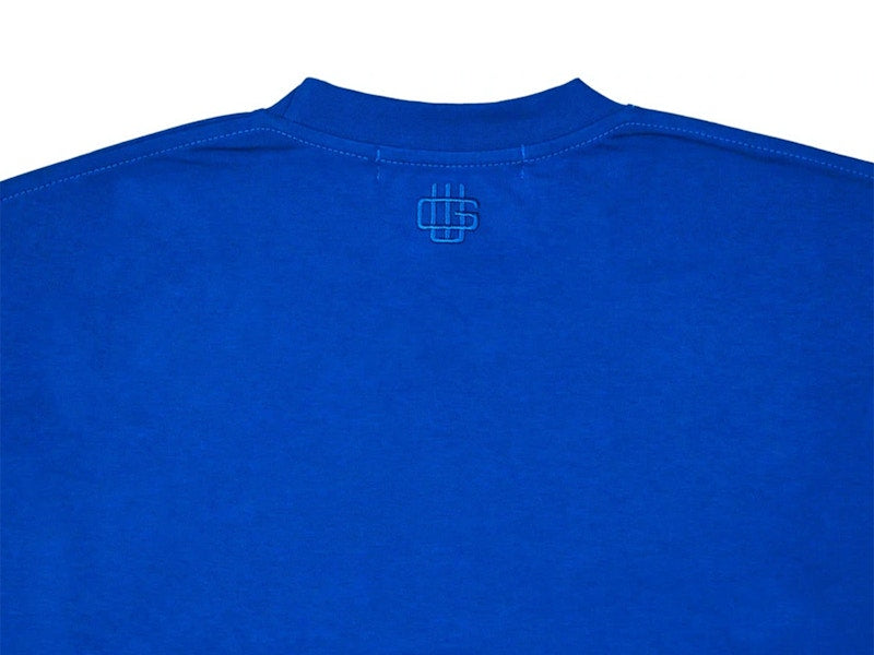 Garment Workshop Berlin Pop-Up Classic Boxy Fit Cotton Tee Blue Royal